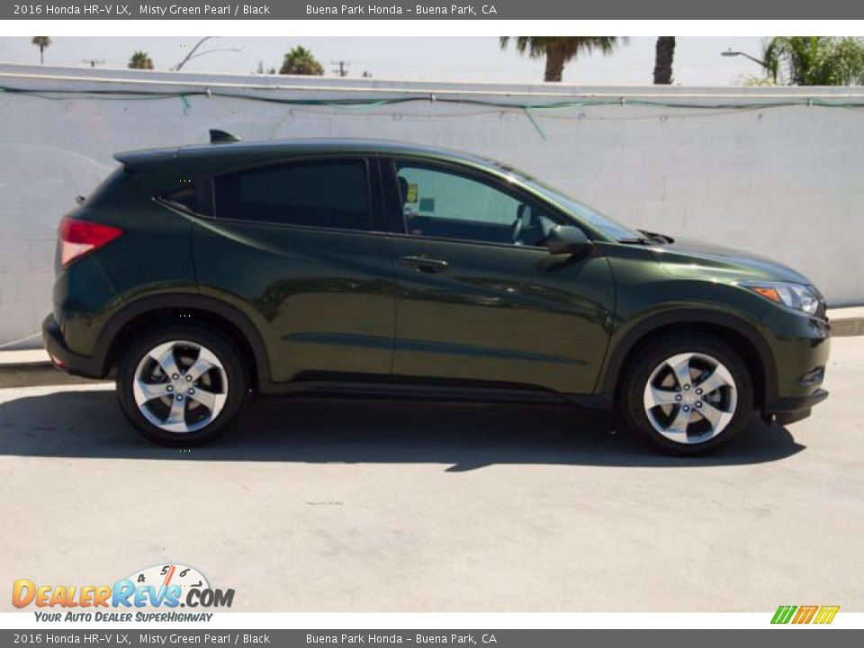 2016 Honda HR-V LX Misty Green Pearl / Black Photo #14