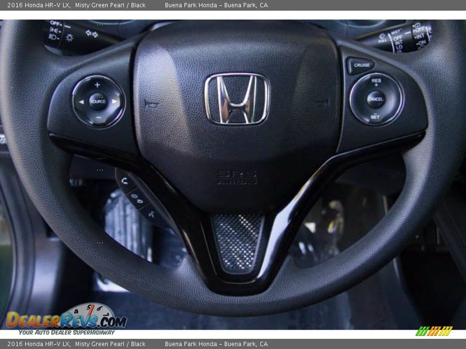 2016 Honda HR-V LX Misty Green Pearl / Black Photo #15