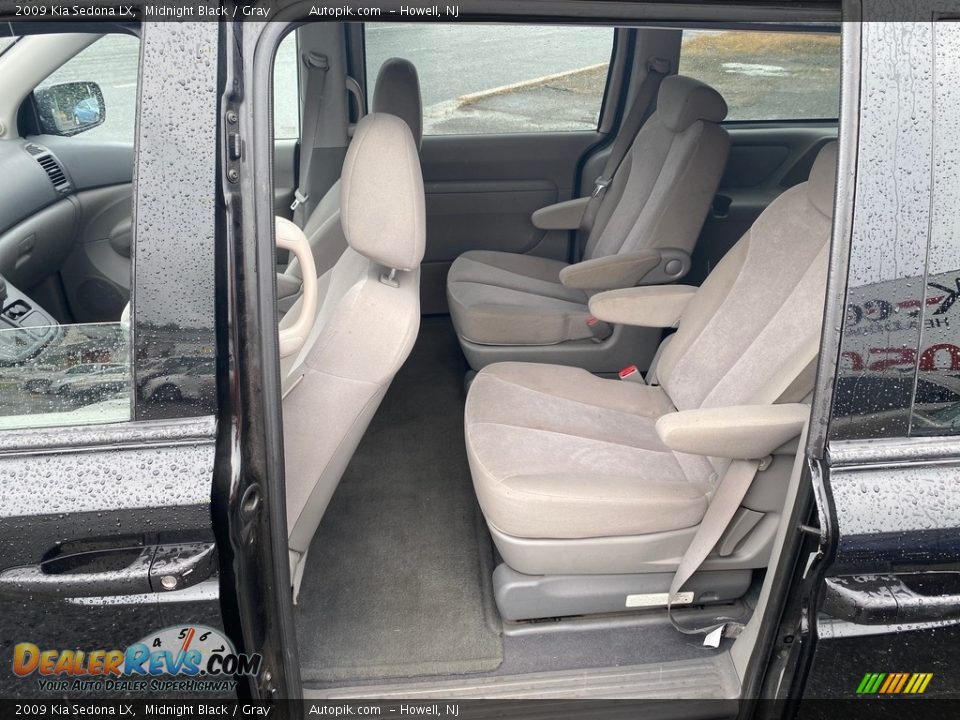 2009 Kia Sedona LX Midnight Black / Gray Photo #8