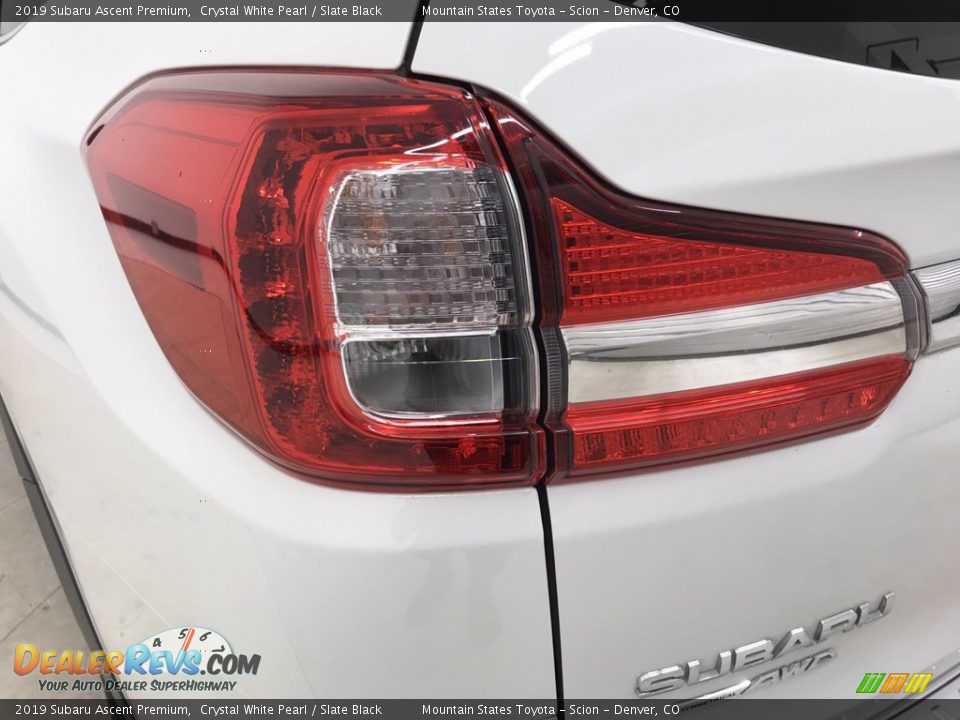 2019 Subaru Ascent Premium Crystal White Pearl / Slate Black Photo #9