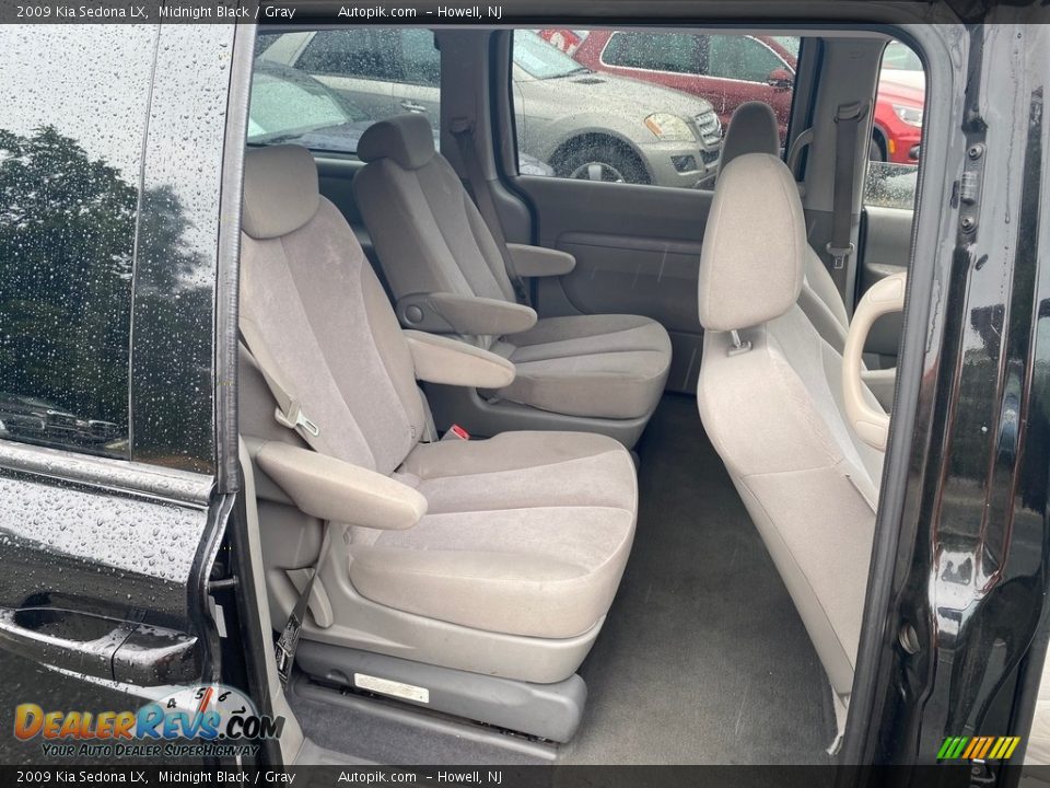 2009 Kia Sedona LX Midnight Black / Gray Photo #15