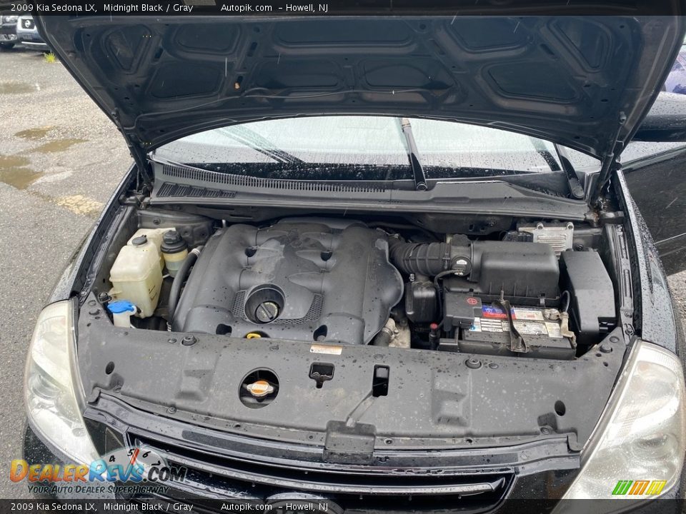 2009 Kia Sedona LX Midnight Black / Gray Photo #17