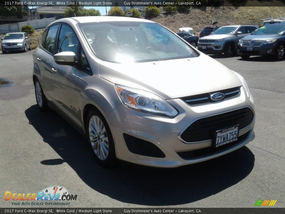 2017 Ford C-Max Energi SE White Gold / Medium Light Stone Photo #1