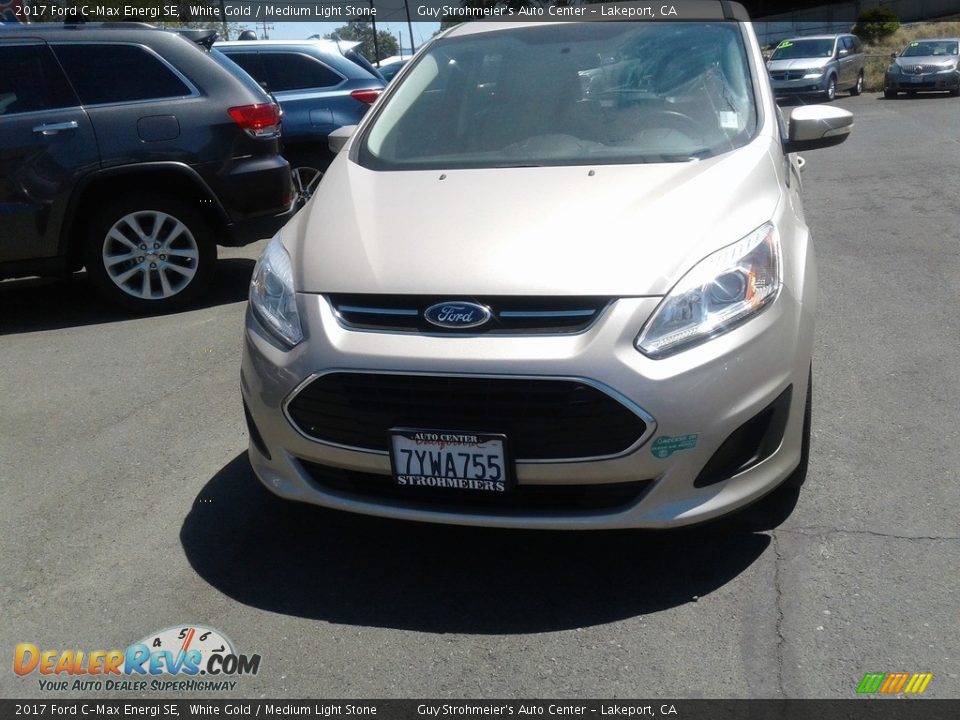 2017 Ford C-Max Energi SE White Gold / Medium Light Stone Photo #3