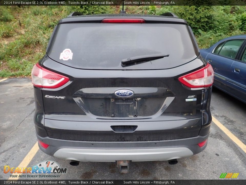 2014 Ford Escape SE 2.0L EcoBoost 4WD Tuxedo Black / Charcoal Black Photo #3