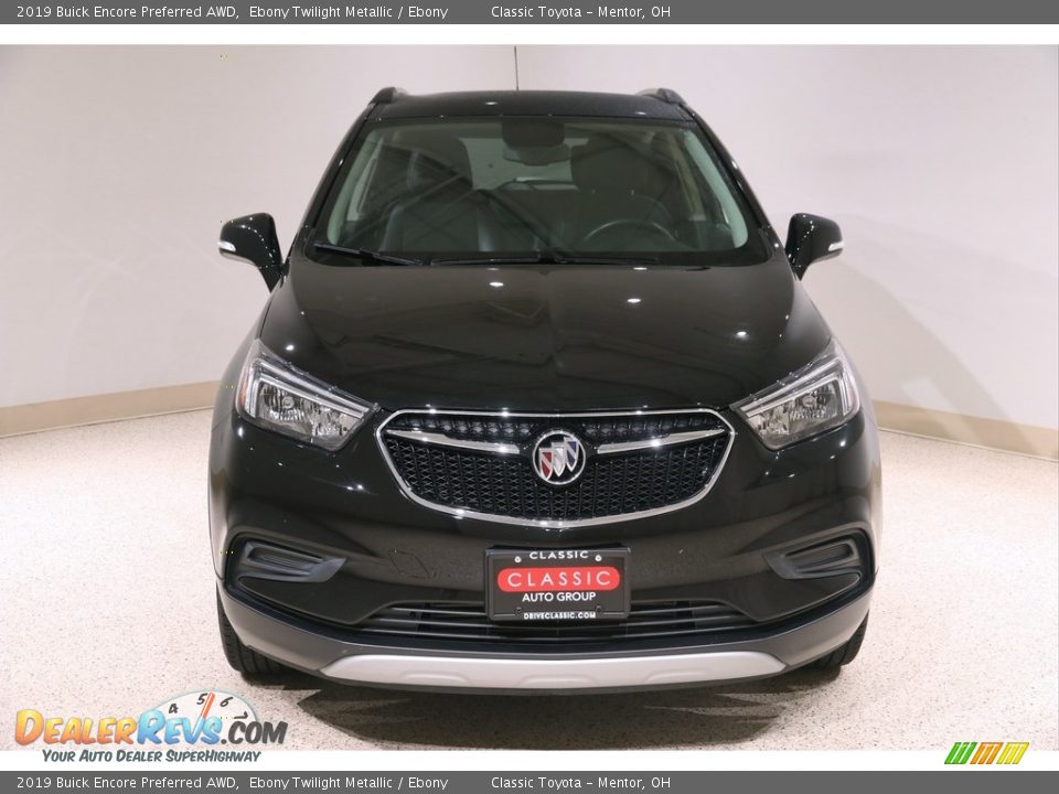 2019 Buick Encore Preferred AWD Ebony Twilight Metallic / Ebony Photo #2