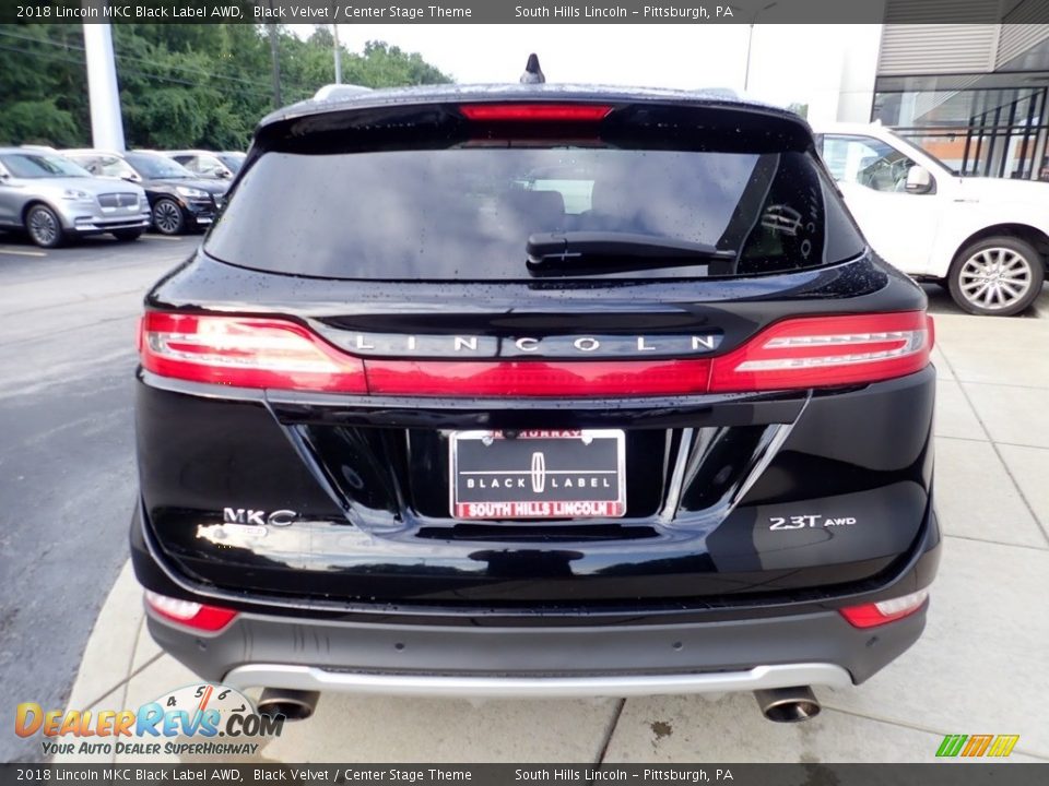 2018 Lincoln MKC Black Label AWD Black Velvet / Center Stage Theme Photo #4