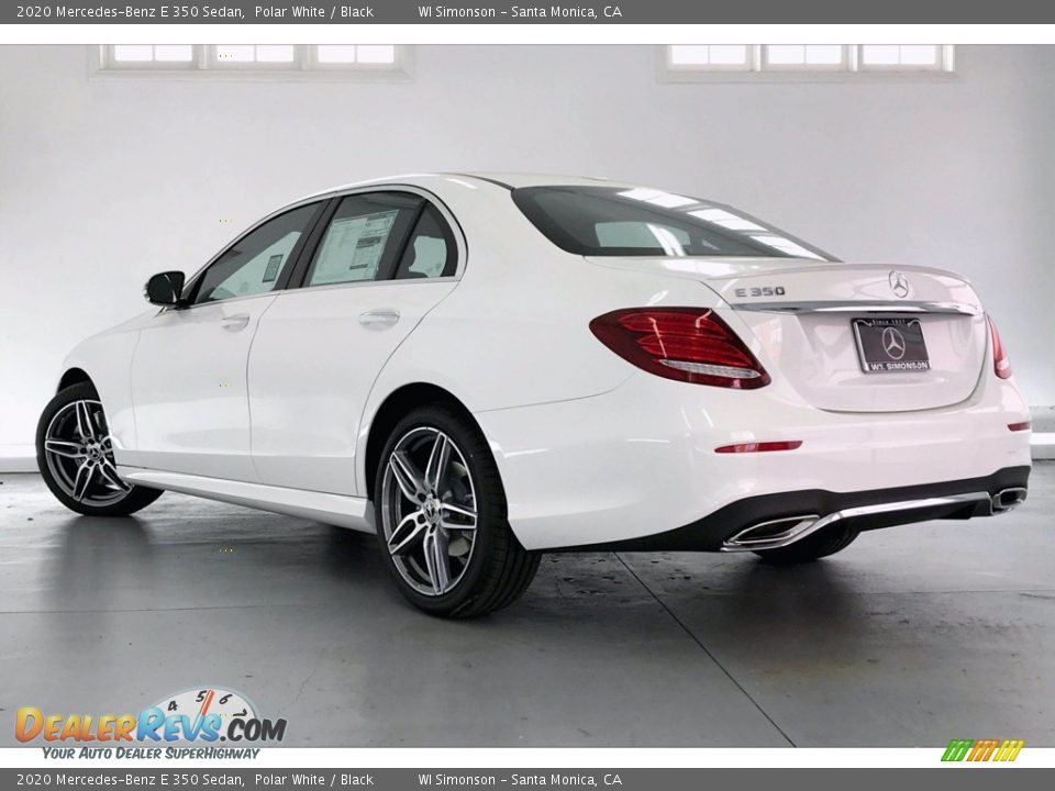 2020 Mercedes-Benz E 350 Sedan Polar White / Black Photo #2