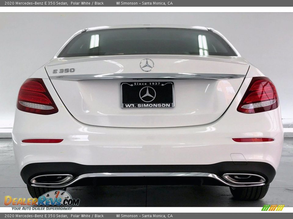 2020 Mercedes-Benz E 350 Sedan Polar White / Black Photo #3