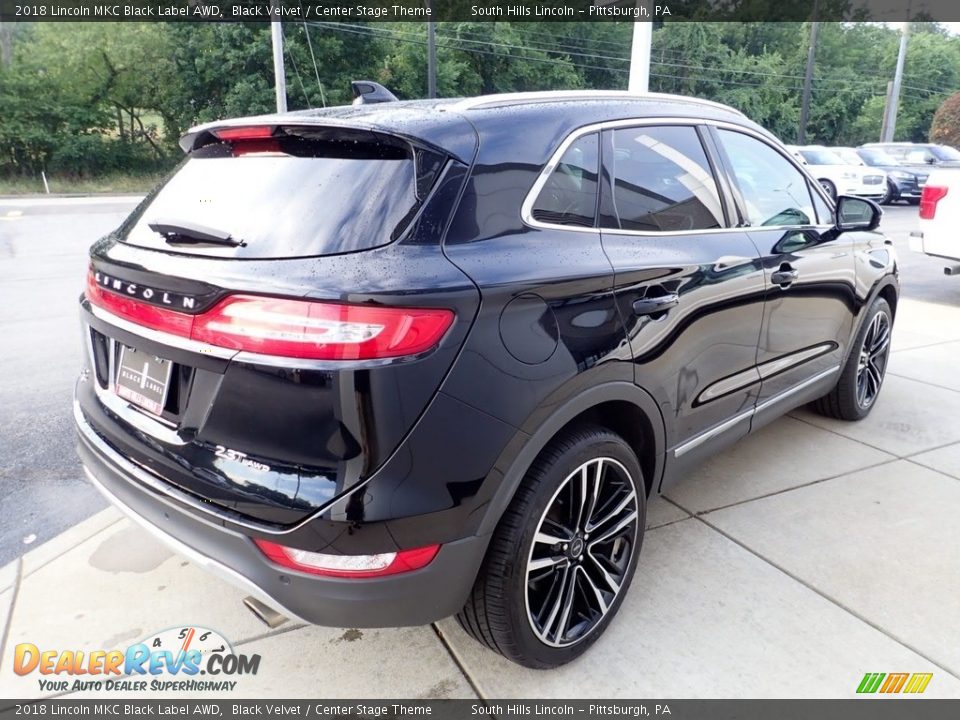 2018 Lincoln MKC Black Label AWD Black Velvet / Center Stage Theme Photo #6