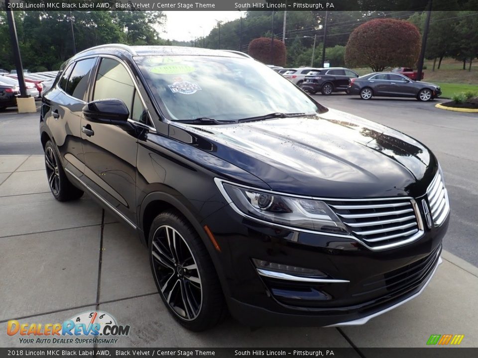 2018 Lincoln MKC Black Label AWD Black Velvet / Center Stage Theme Photo #8