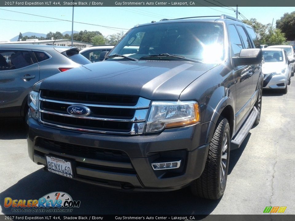 2017 Ford Expedition XLT 4x4 Shadow Black / Ebony Photo #2