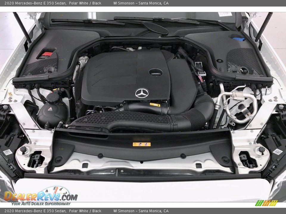 2020 Mercedes-Benz E 350 Sedan Polar White / Black Photo #8