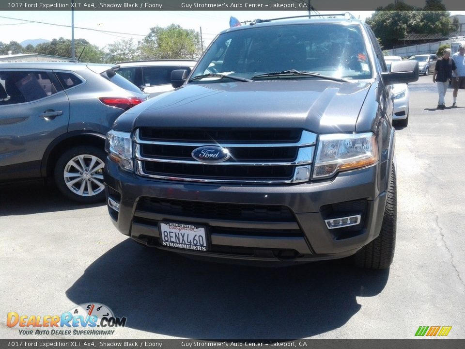 2017 Ford Expedition XLT 4x4 Shadow Black / Ebony Photo #3