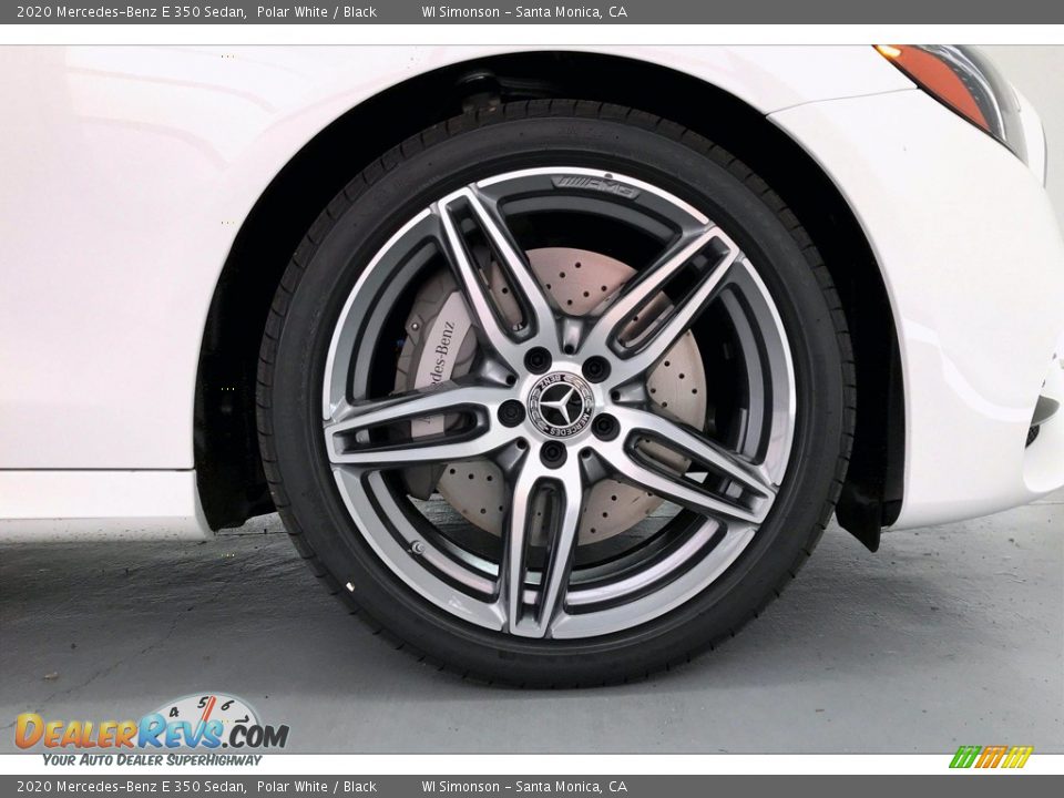 2020 Mercedes-Benz E 350 Sedan Polar White / Black Photo #9