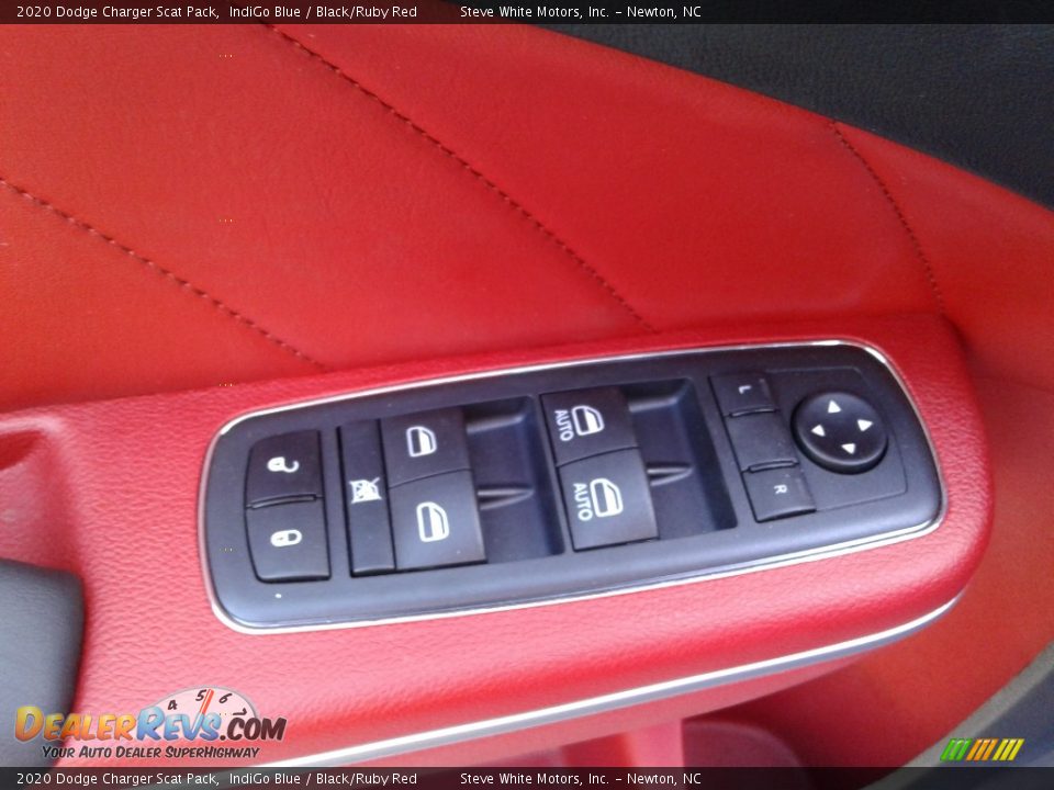 2020 Dodge Charger Scat Pack IndiGo Blue / Black/Ruby Red Photo #11