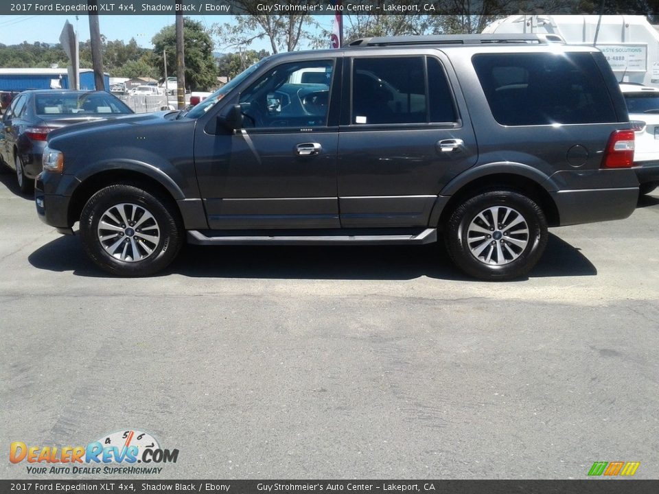 2017 Ford Expedition XLT 4x4 Shadow Black / Ebony Photo #5