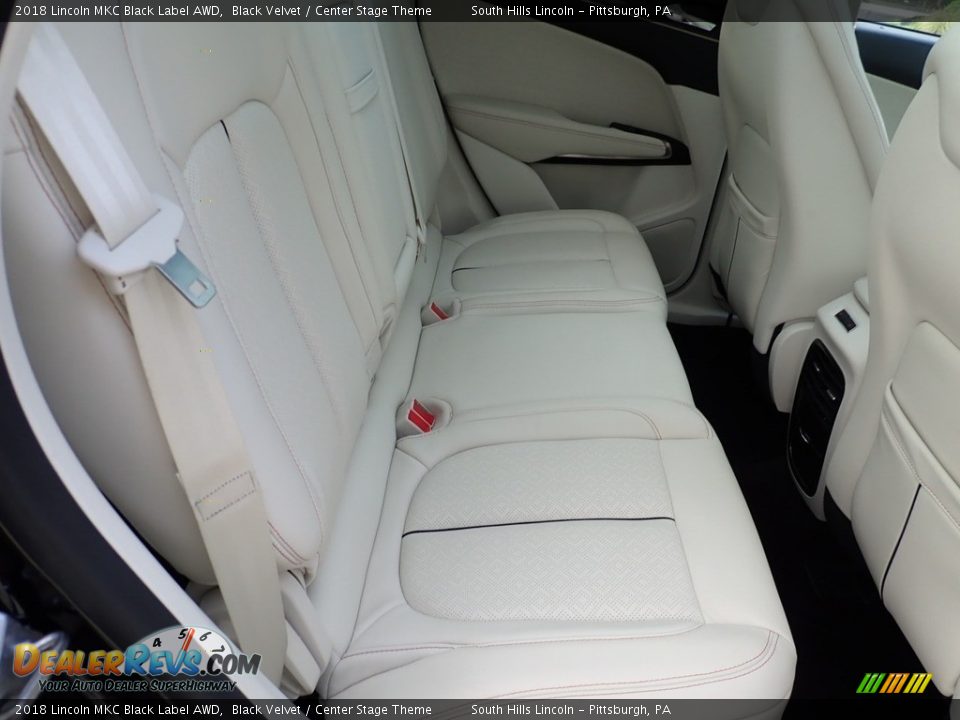 Rear Seat of 2018 Lincoln MKC Black Label AWD Photo #14