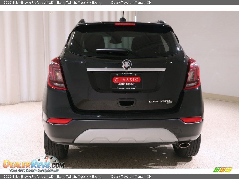 2019 Buick Encore Preferred AWD Ebony Twilight Metallic / Ebony Photo #17