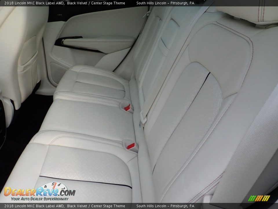 Rear Seat of 2018 Lincoln MKC Black Label AWD Photo #16