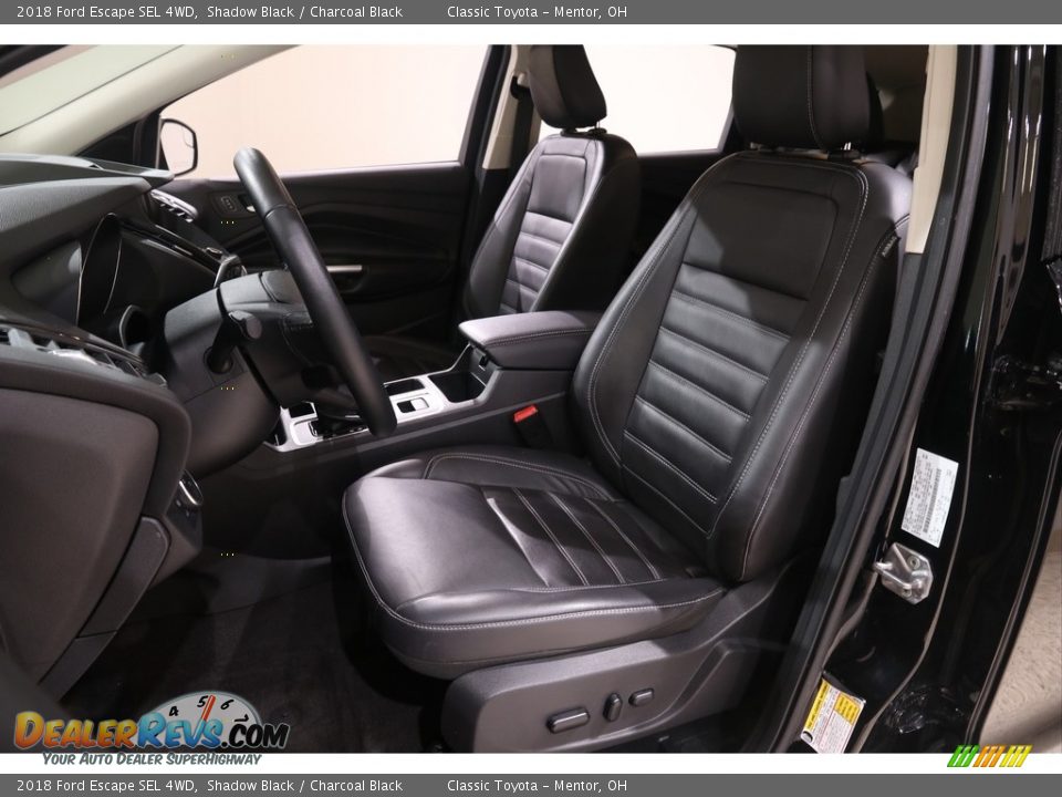 2018 Ford Escape SEL 4WD Shadow Black / Charcoal Black Photo #5