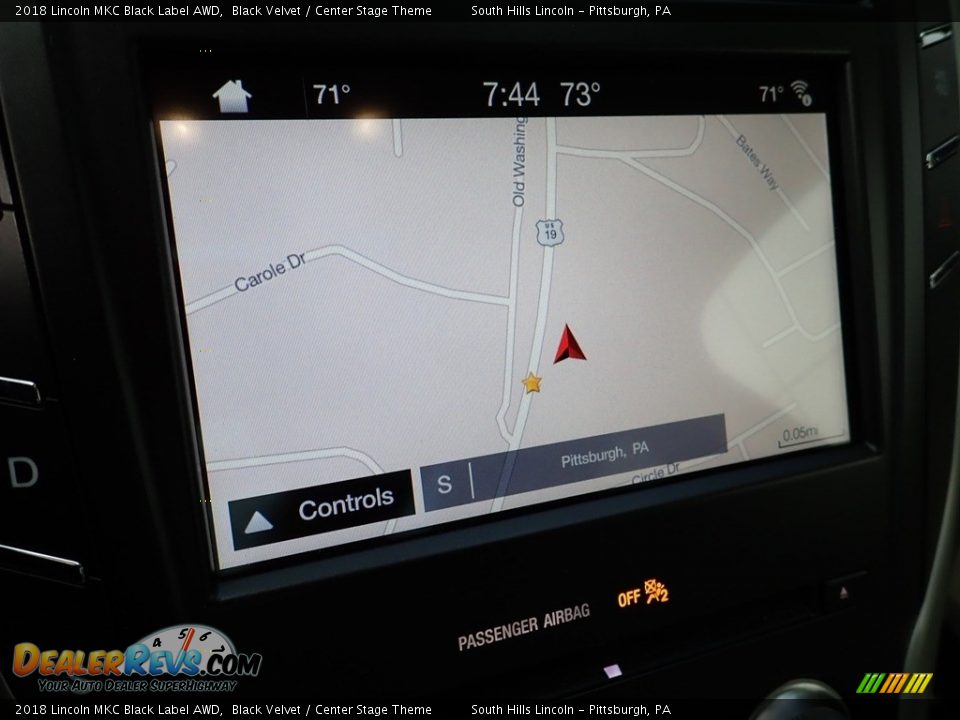 Navigation of 2018 Lincoln MKC Black Label AWD Photo #21