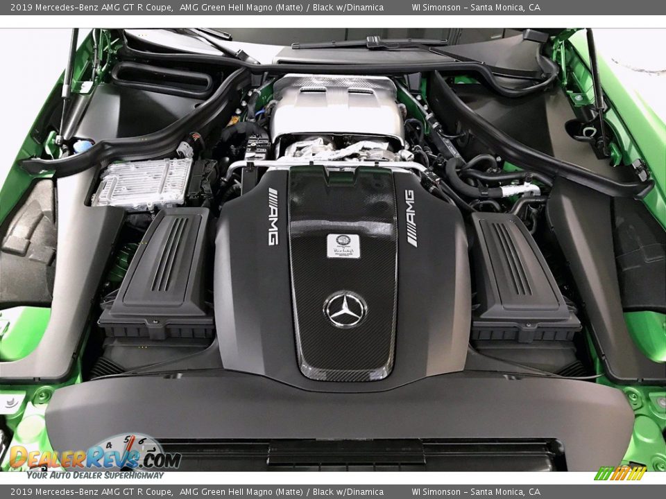 2019 Mercedes-Benz AMG GT R Coupe 4.0 AMG Twin-Turbocharged DOHC 32-Valve VVT V8 Engine Photo #8