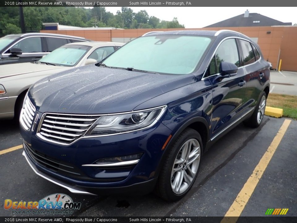 2018 Lincoln MKC Reserve AWD Rhapsody Blue / Cappuccino Photo #1