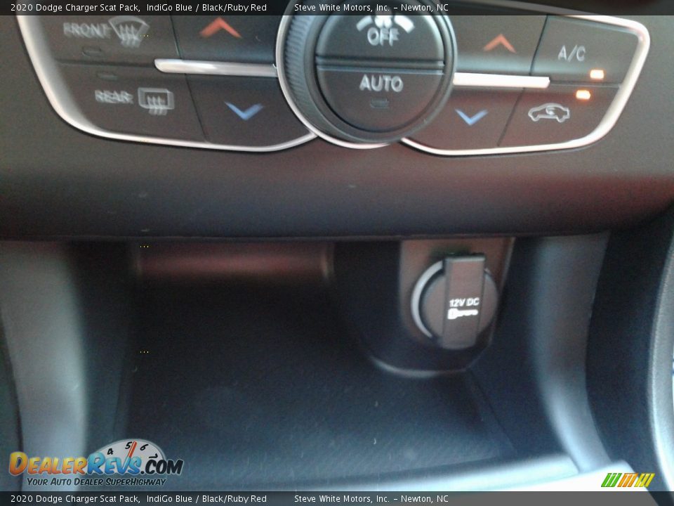 2020 Dodge Charger Scat Pack IndiGo Blue / Black/Ruby Red Photo #26
