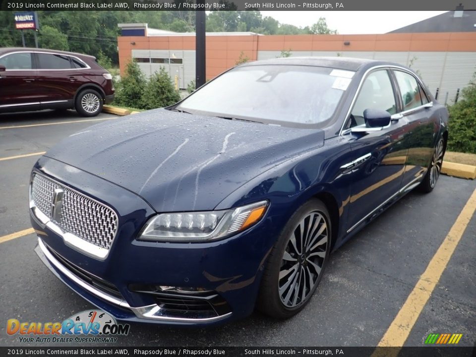 2019 Lincoln Continental Black Label AWD Rhapsody Blue / Rhapsody Blue Photo #1