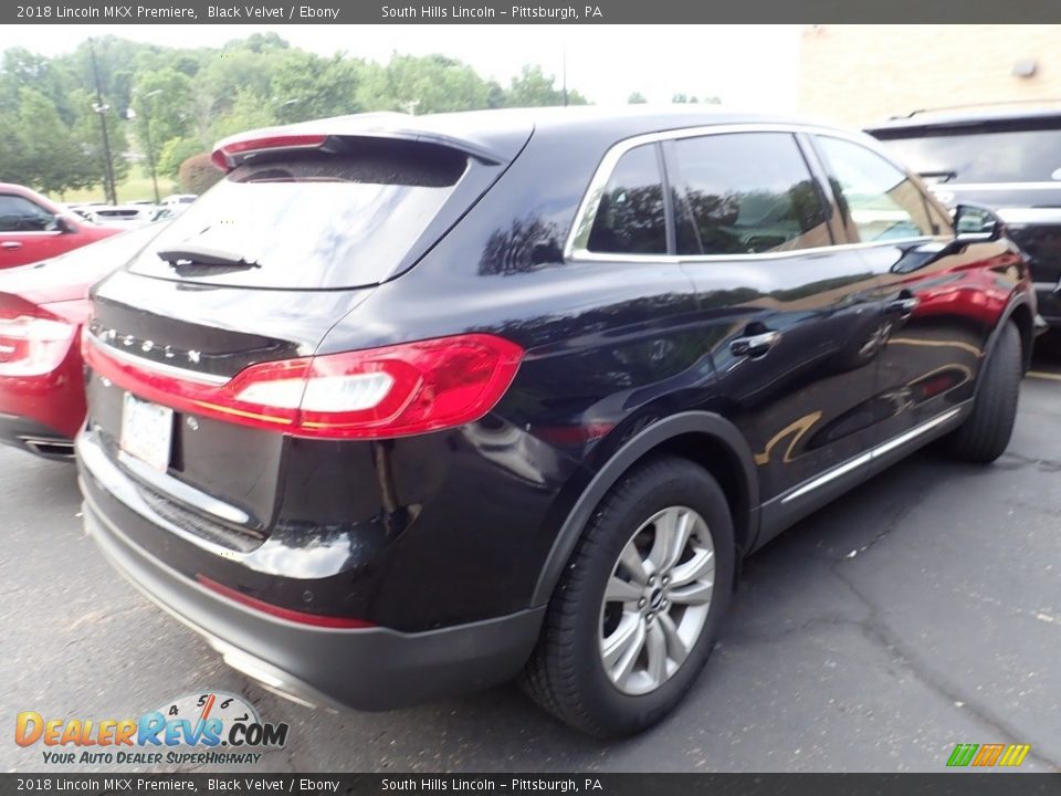 2018 Lincoln MKX Premiere Black Velvet / Ebony Photo #4