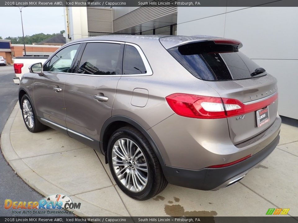 2018 Lincoln MKX Reserve AWD Iced Mocha Metallic / Cappuccino Photo #3