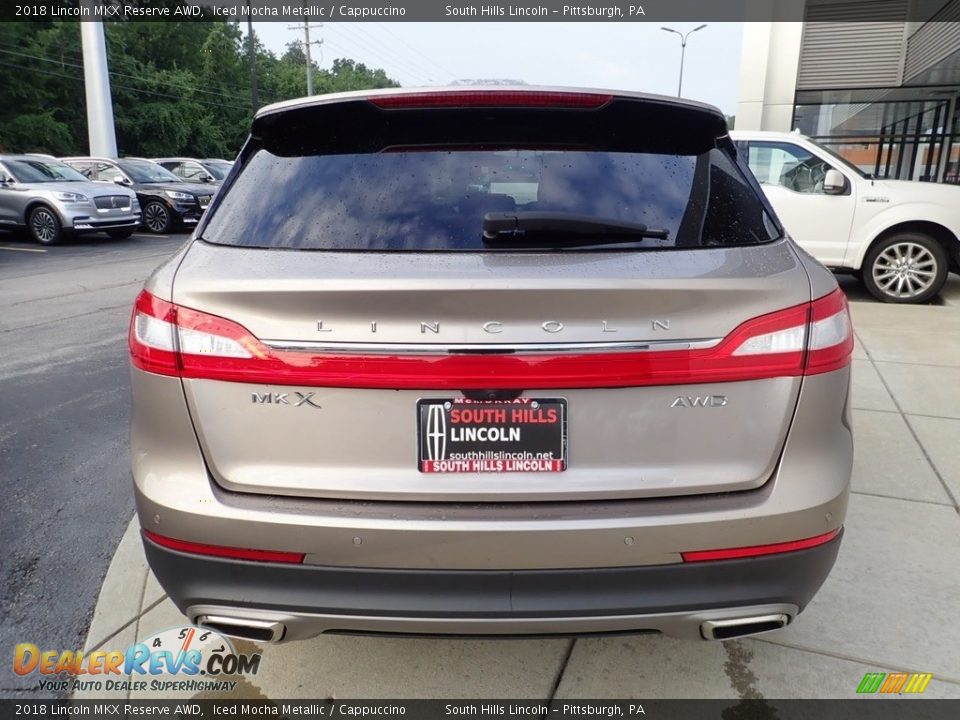 2018 Lincoln MKX Reserve AWD Iced Mocha Metallic / Cappuccino Photo #4