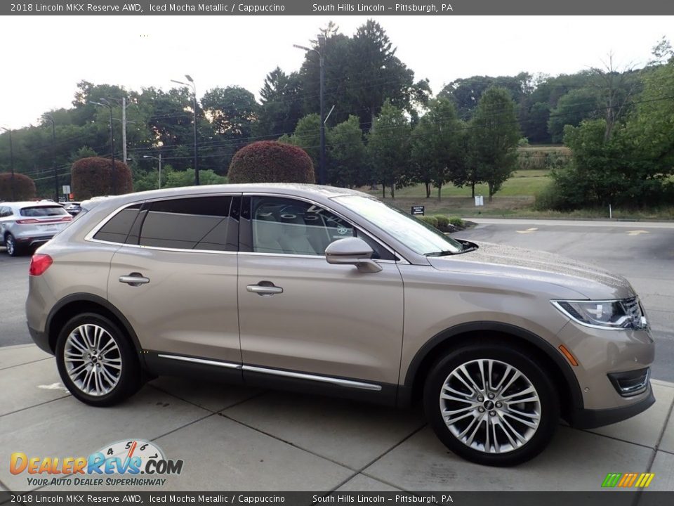 2018 Lincoln MKX Reserve AWD Iced Mocha Metallic / Cappuccino Photo #7