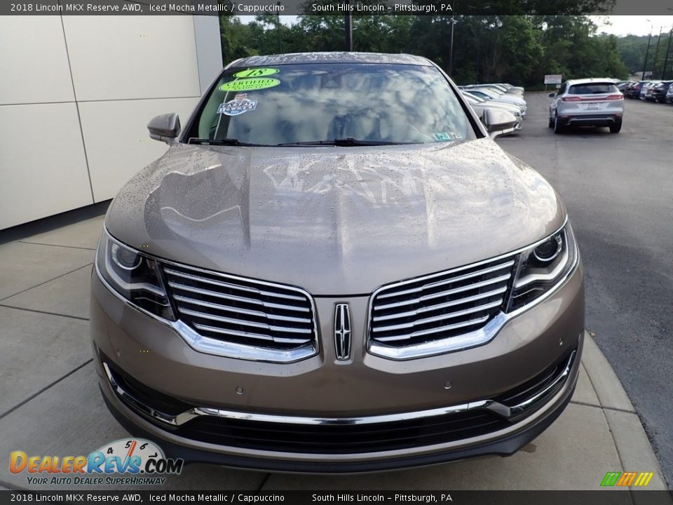 2018 Lincoln MKX Reserve AWD Iced Mocha Metallic / Cappuccino Photo #9