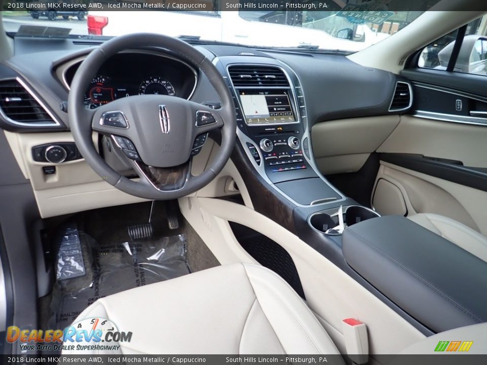 2018 Lincoln MKX Reserve AWD Iced Mocha Metallic / Cappuccino Photo #17