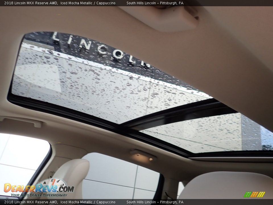 2018 Lincoln MKX Reserve AWD Iced Mocha Metallic / Cappuccino Photo #20
