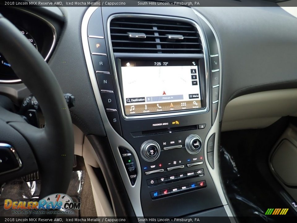 2018 Lincoln MKX Reserve AWD Iced Mocha Metallic / Cappuccino Photo #22