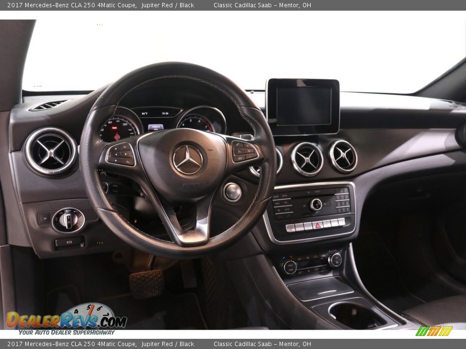 Dashboard of 2017 Mercedes-Benz CLA 250 4Matic Coupe Photo #6