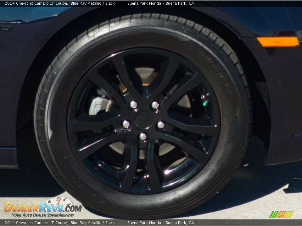 2014 Chevrolet Camaro LT Coupe Blue Ray Metallic / Black Photo #27