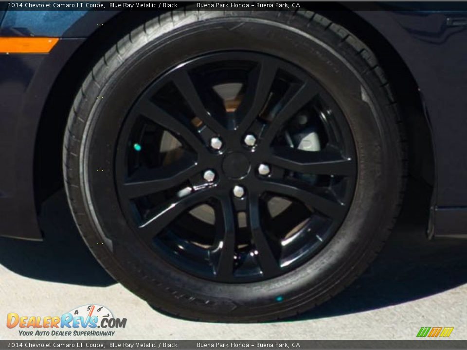 2014 Chevrolet Camaro LT Coupe Blue Ray Metallic / Black Photo #30