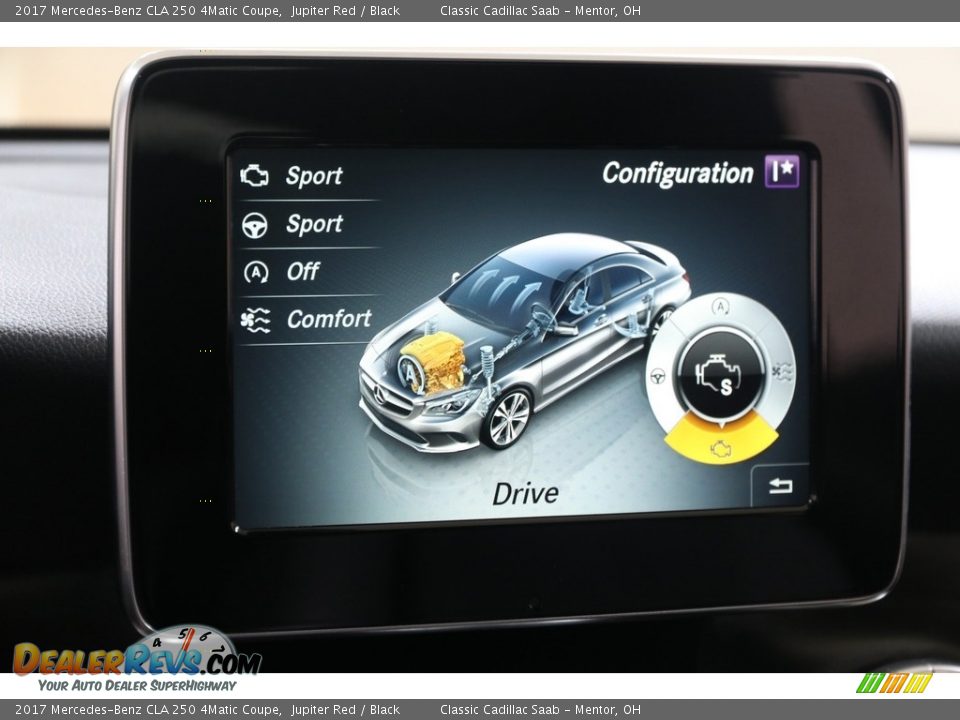 Controls of 2017 Mercedes-Benz CLA 250 4Matic Coupe Photo #13