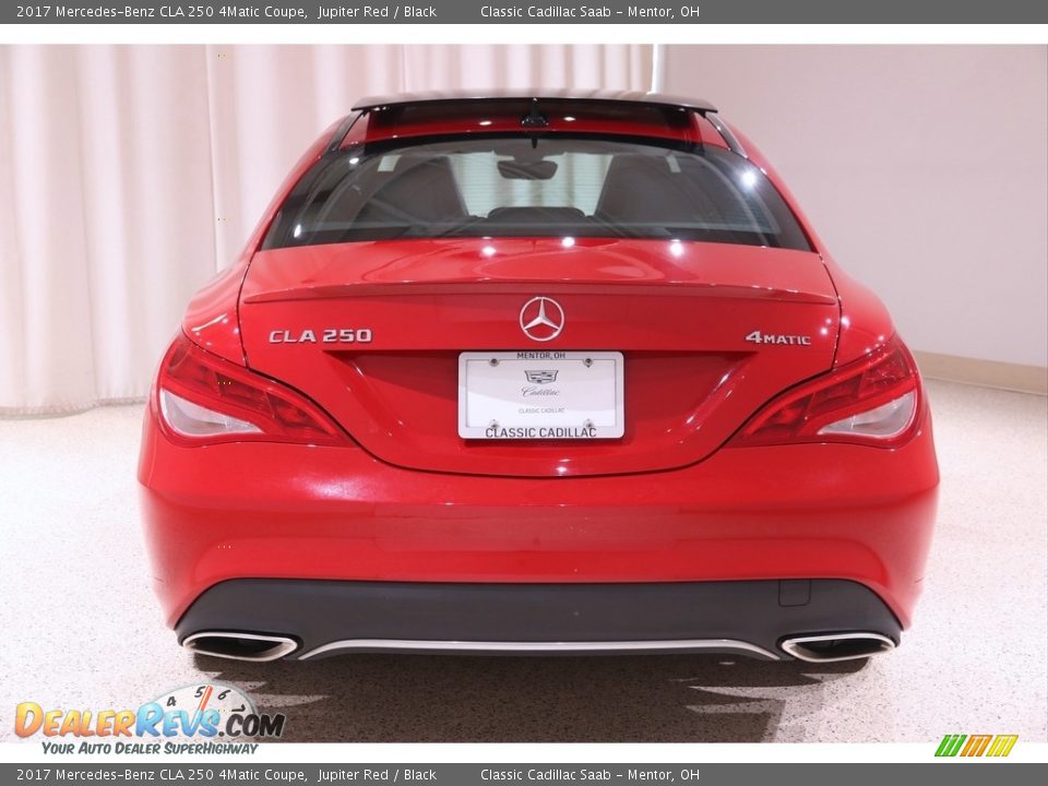 2017 Mercedes-Benz CLA 250 4Matic Coupe Jupiter Red / Black Photo #20