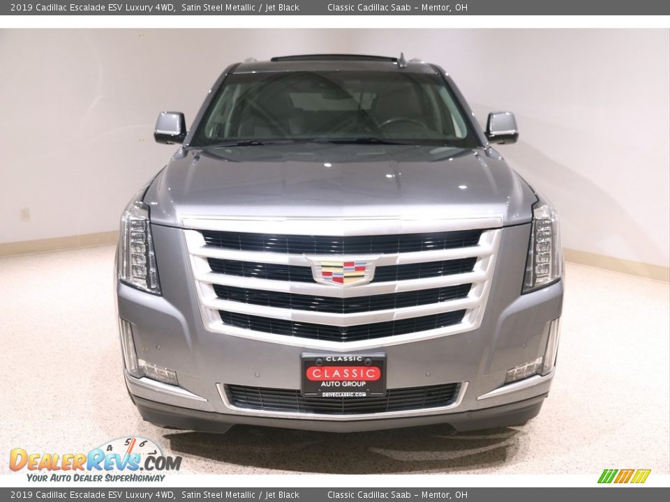 2019 Cadillac Escalade ESV Luxury 4WD Satin Steel Metallic / Jet Black Photo #2