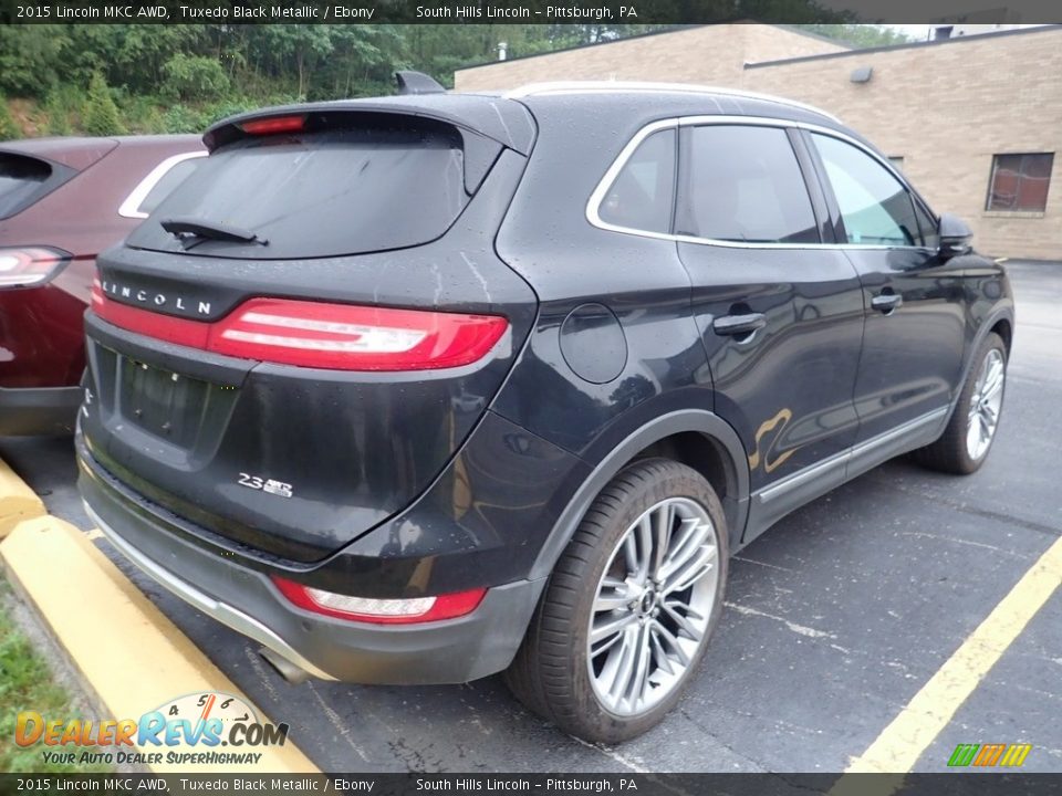 2015 Lincoln MKC AWD Tuxedo Black Metallic / Ebony Photo #4