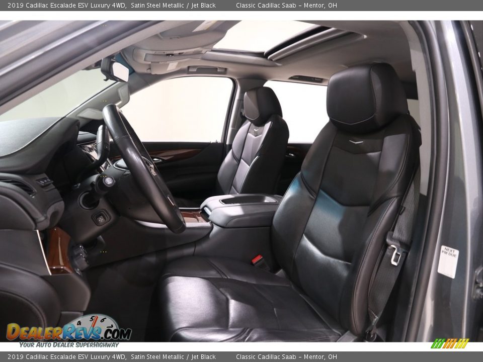 2019 Cadillac Escalade ESV Luxury 4WD Satin Steel Metallic / Jet Black Photo #5