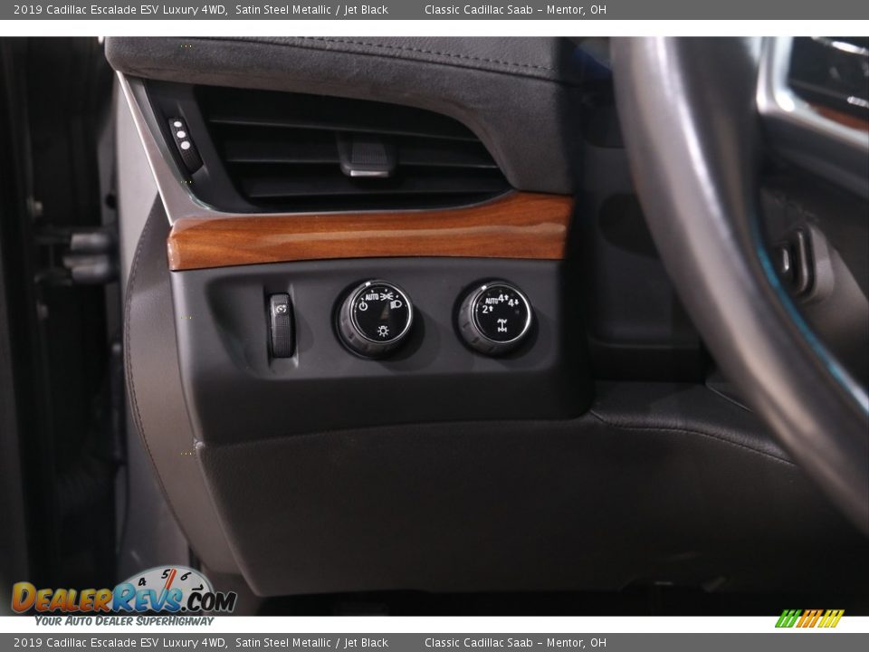 2019 Cadillac Escalade ESV Luxury 4WD Satin Steel Metallic / Jet Black Photo #6
