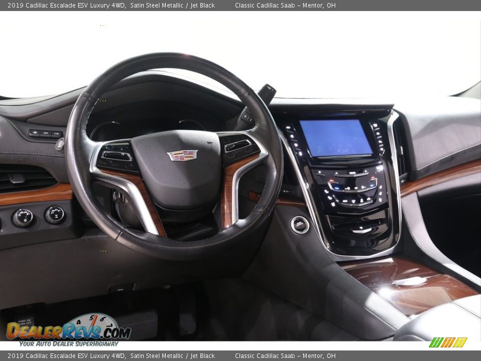 2019 Cadillac Escalade ESV Luxury 4WD Satin Steel Metallic / Jet Black Photo #7