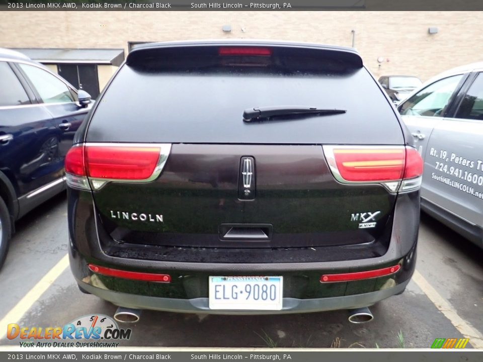 2013 Lincoln MKX AWD Kodiak Brown / Charcoal Black Photo #3