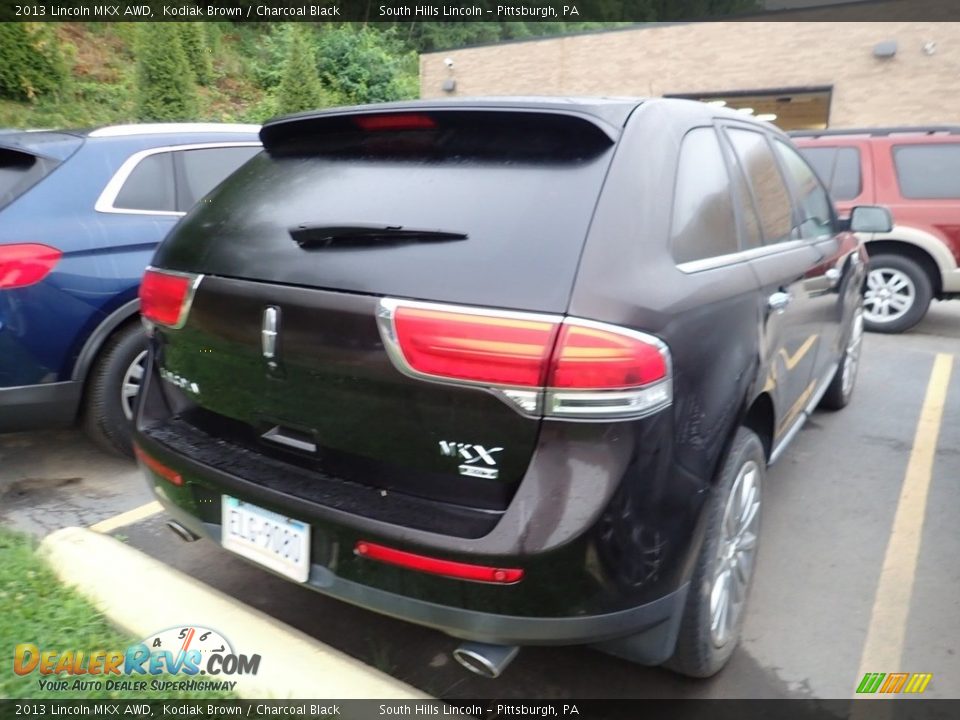 2013 Lincoln MKX AWD Kodiak Brown / Charcoal Black Photo #4